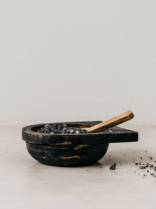 Rustic bowl & spoon